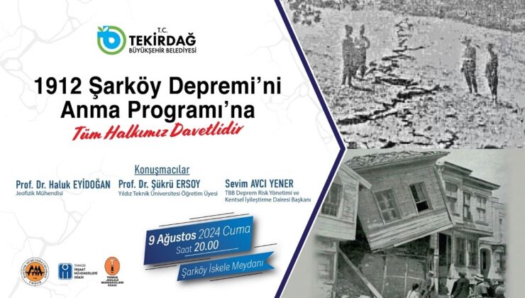 BÜYÜK MÜREFTE DEPREMİ’NİN YILDÖNÜMÜNDE “DİRENÇLİ KENT” BULUŞMASI