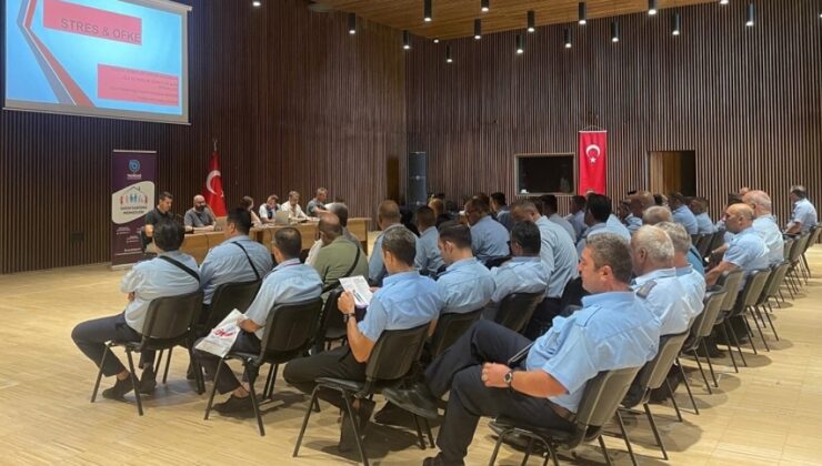 ŞOFÖR PERSONELE STRES VE ÖFKE YÖNETİMİ EĞİTİMİ VERİLDİ