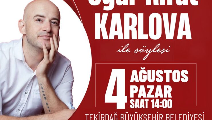 Uzakdoğu’ya kendini sevdiren adam Uğur Rıfat Karlova hemşerileri ile buluşuyor