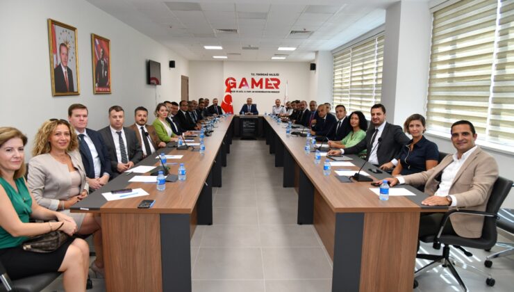 Vali Soytürk Banka Müdürleri İle Toplantı Yaptı
