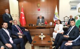 Ticaret Bakanı Bolat Ergene Belediyesini Ziyaret Etti