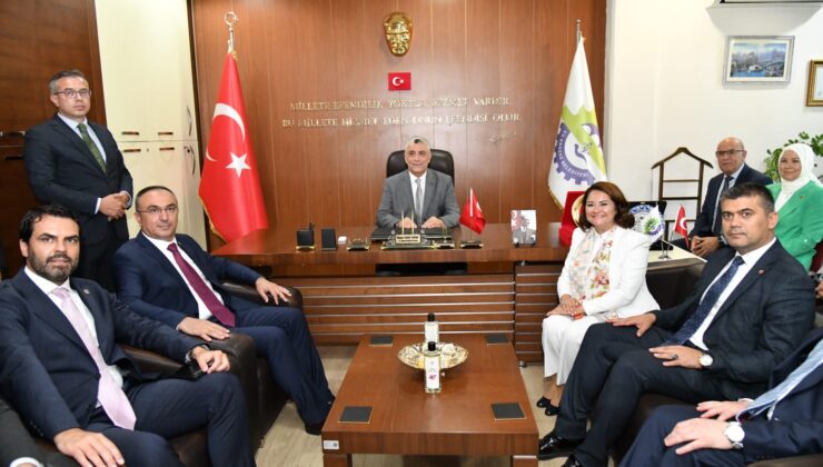 Ticaret Bakanı Bolat Ergene Belediyesini Ziyaret Etti