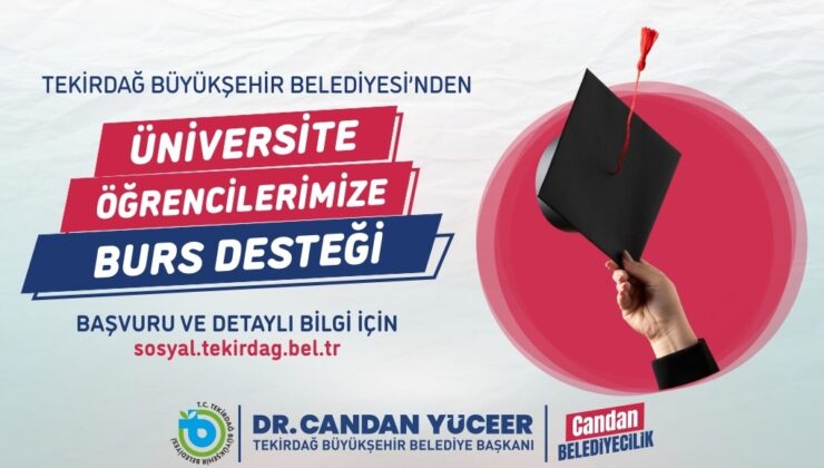 BÜYÜKŞEHİR’DEN ÜNİVERSİTE ÖĞRENCİLERİNE BURS MÜJDESİ