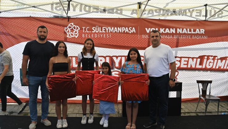 Süleymanpaşa Belediyesi Yaz Okulu Öğrencileri Yılsonu Şenliğinde Buluştu