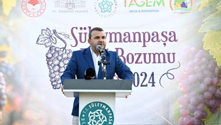 Süleymanpaşa Bağ Bozumu Şenliği Açılış Töreni İle Başladı