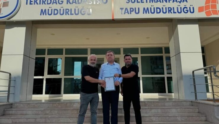 Tekirdağ Süleymanpaşa’ya Yeni Sanayi Sitesi Kuruluyor.