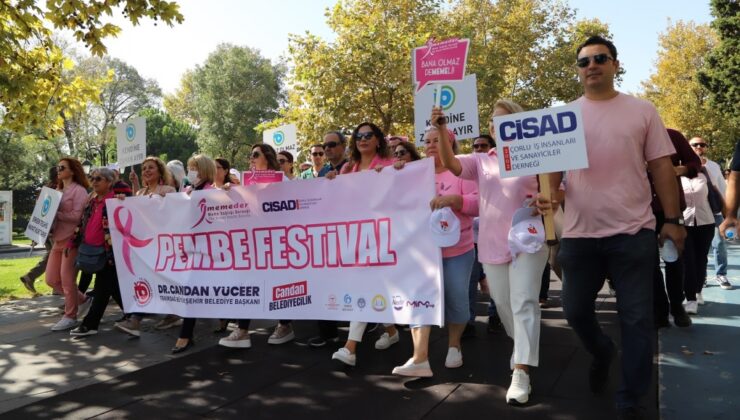PEMBE FESTİVAL’LE MEME KANSERİNE DİKKAT ÇEKİLDİ