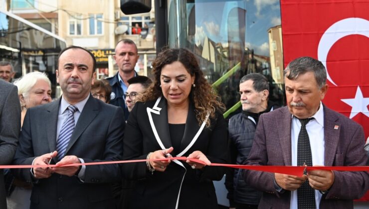 5 İLÇEYE HİZMET VERECEK 80 NO’LU TOPLU TAŞIMA HATTI HİZMETE GİRDİ
