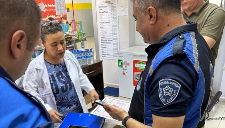 Zabıta Ekipleri Okul Kantinlerinde Denetim Yaptı