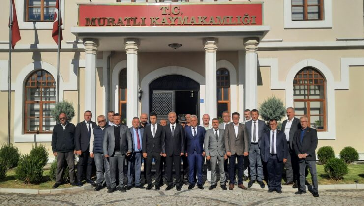Kaymakam Ahmet Erdoğdu; “Muhtarlar Hizmetin Yapıtaşıdır”