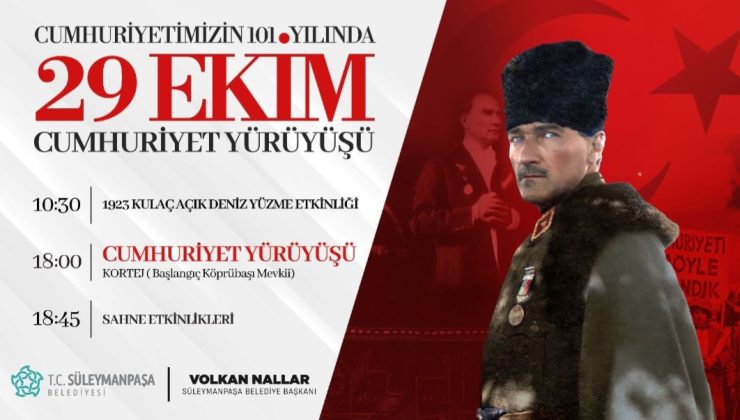 Süleymanpaşa Belediyesi 29 Ekimde Fark Yaratacak