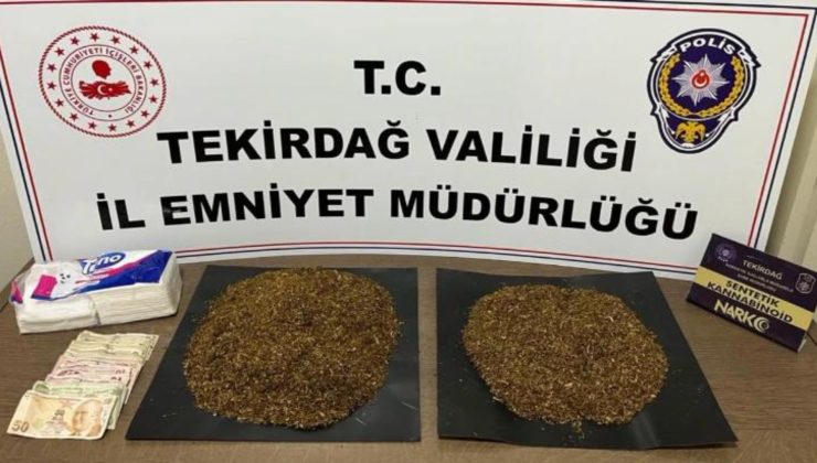 Sentetik Uyuşturucuyla Yakalandı Tutuklandı