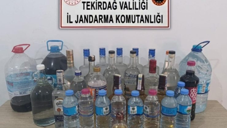 Tekirdağ’da Kaçak Alkole Geçit Yok