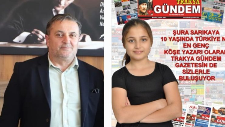 Türkiye’’nin En Genç Köşe Yazarı 10 Yaşında 4 Dil Biliyor