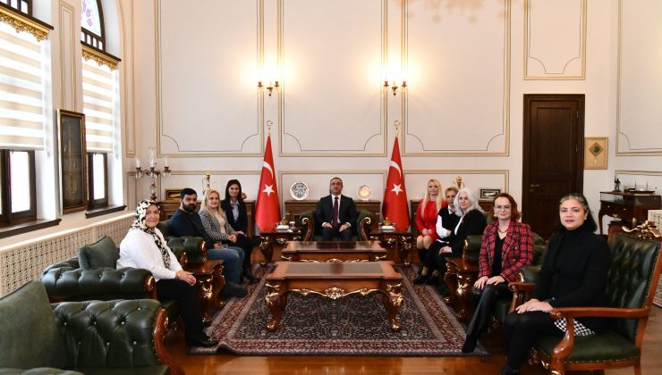 Süleymanpaşa Kent Konseyi Başkan ve Üyeleri Vali Soytürk’ü Ziyaret Etti