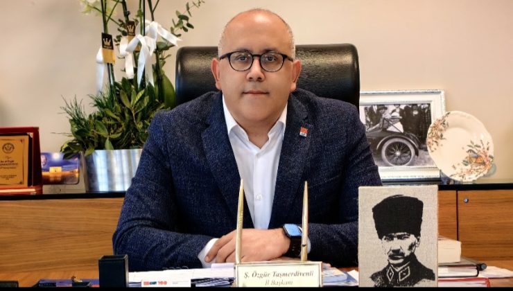 CHP Tekirdağ İl Başkanı Şenol Özgür Taşmerdivenli; “Dini Değerlere Milli Değerlere Her Zaman Hassas Partiyiz”