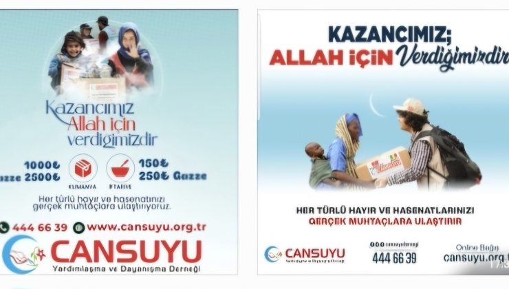 Can suyu Tekirdağ Şubesi Ramazanda da Umut Olacak