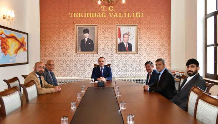Vali Soytürk Roman Koordinatörü ve İlçe Temsilcileri İle Bir Araya Geldi