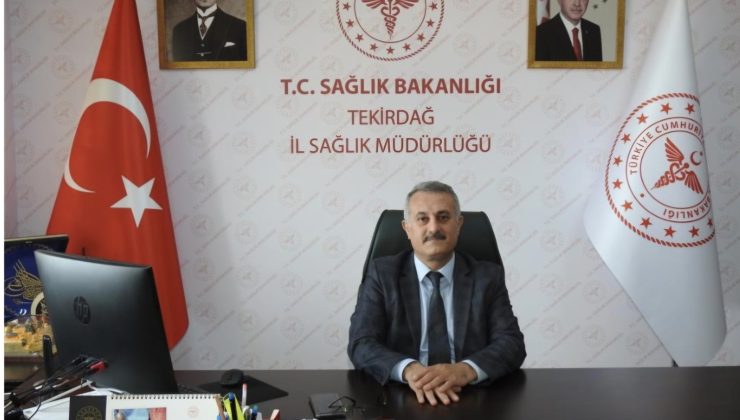 Tekirdağ İl Sağlık Müdürü Dr.Ali Cengiz Kalkan; “Yaşlılıkta Düzenli Kontrol Önemlidir”