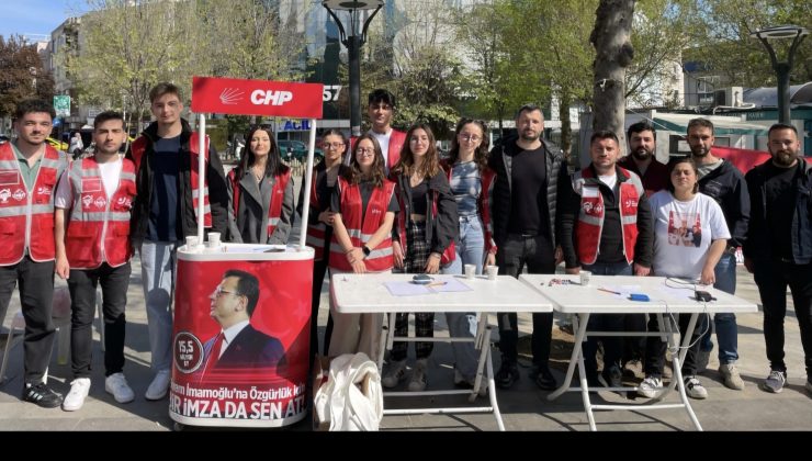 Ekrem İmamoğlu’na İmza Kampanyası Hızla Artıyor