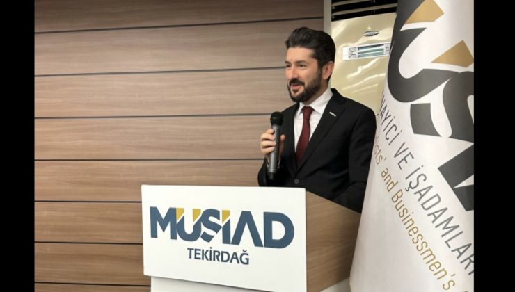 MÜSİAD Tekirdağ Şubesi Yeni Yönetimi Hızlı Başladı