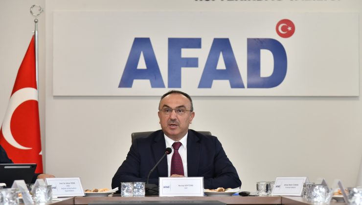 İl Risk Azaltma Planı İzleme ve Değerlendirme Toplantısı Yapıldı