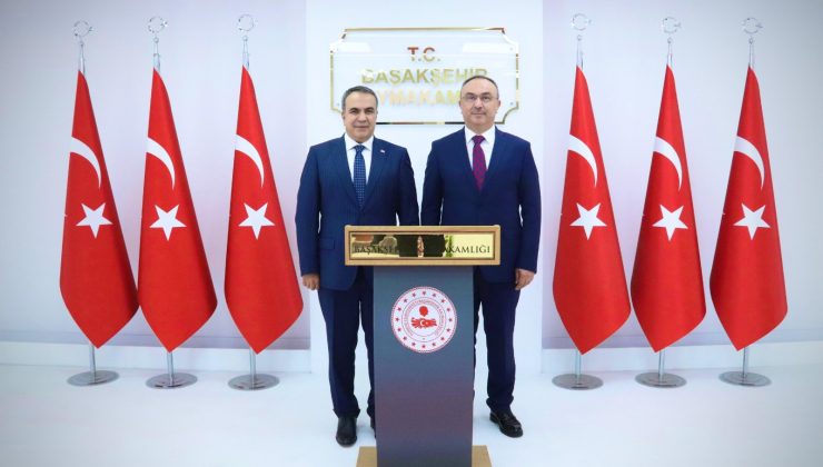 Vali Soytürk Başakşehir Kaymakamı’na İade-i Ziyarette Bulundu