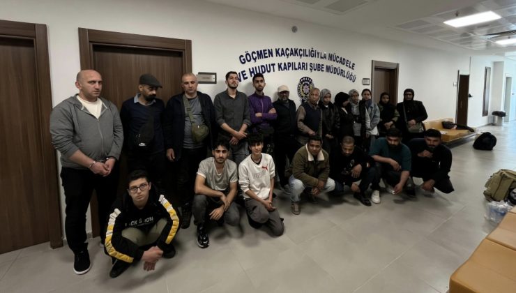 Tekirdağ”da 21 Kaçak Göçmen Yakalandı