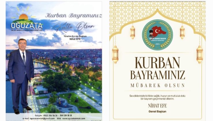 Trakya RUBAFED Başkanı Nihat Efe; “Kurban Bayramı Bayraml Paylaşmaktır”