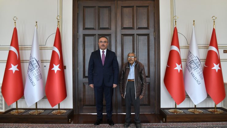 Ateşleyici Kalorifer Derneği Başkanı Vali Soytürk’ü Ziyaret Etti