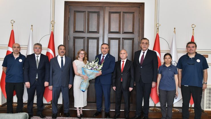 1 Temmuz Denizcilik ve Kabotaj Bayramı Münasebetiyle Vali Soytürk’e Ziyaret