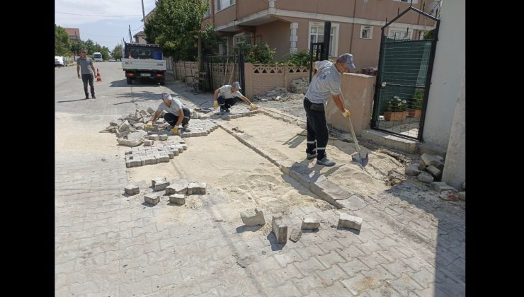 Ergene Belediyesi’nde Yaz Mesaisi Hız Kesmiyor