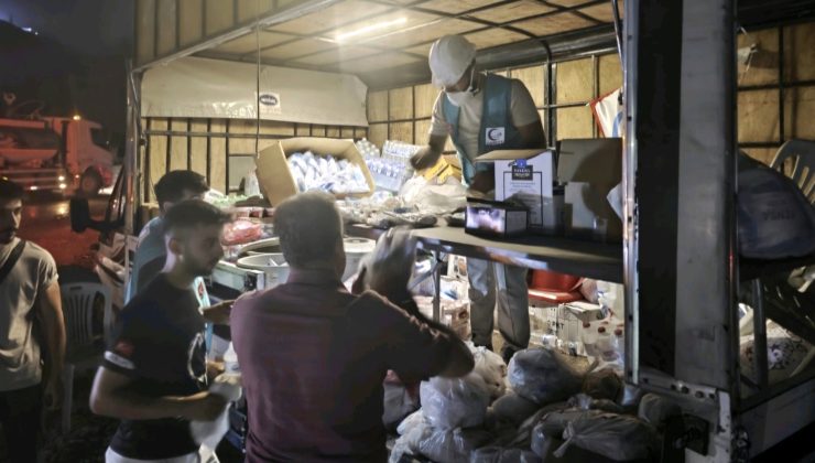 Cansuyu Derneği Yangın Bölgesine Cansuyu Oldu