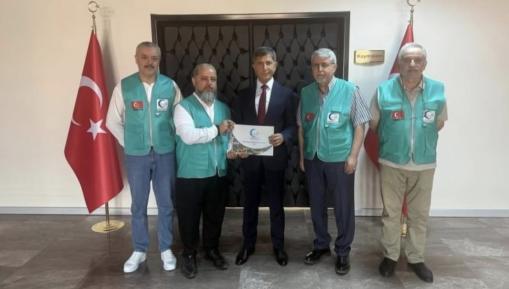 Cansuyu’ndan Çorlu Kaymakamına ziyaret