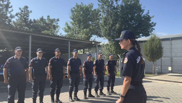 Tekirdağ’ın İlk Kadın İlçe Jandarma Komutanı Göreve Başladı