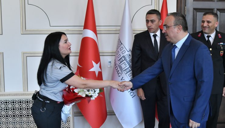 Özel Güvenlik Günü ve Haftası Münasebetiyle Vali Soytürk’e Ziyaret