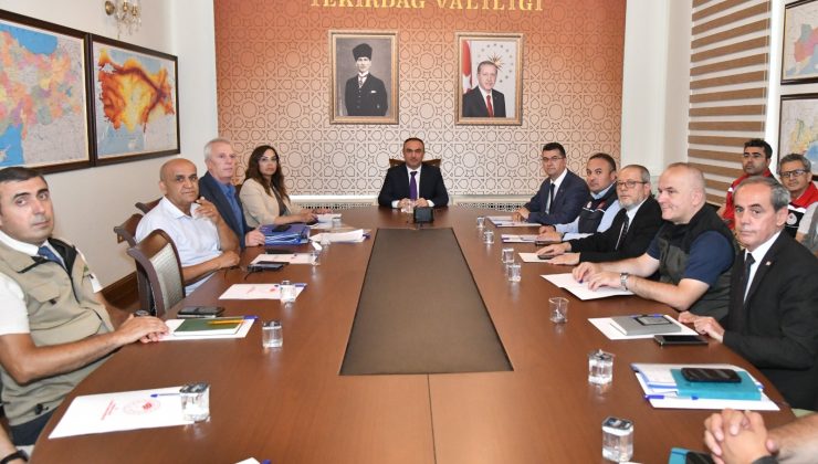 Son Dönemde İlimizde Yaşanan Su Sıkıntısı Görüşüldü