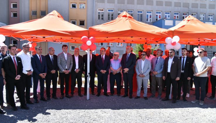 Vali Soytürk Çerkezköy’de Anaokulu Temel Atma Törenine Katıldı