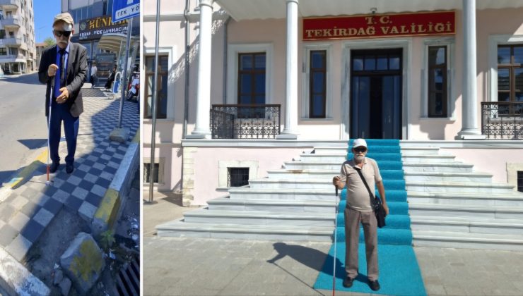Görme Engelli Dernek Başkanından Tekirdağ Büyükşehir’e Suç Duyurusu
