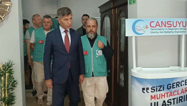 Çorlu Kaymakamı Niyazi Erten, Cansuyu İyilik Mağazası’nı Ziyaret Etti