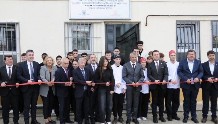 Saros Gastronomi Merkezi Keşan’da Açıldı