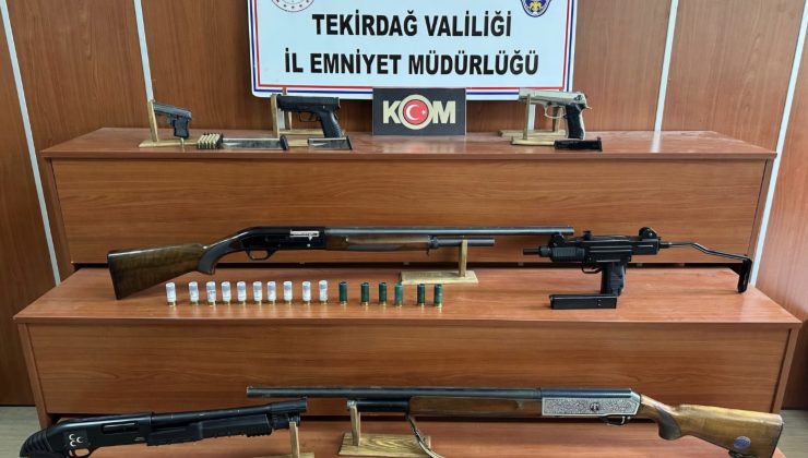 Tekirdağ Emniyet Müdürlüğünden Kaçakçılığa Geçit Yok
