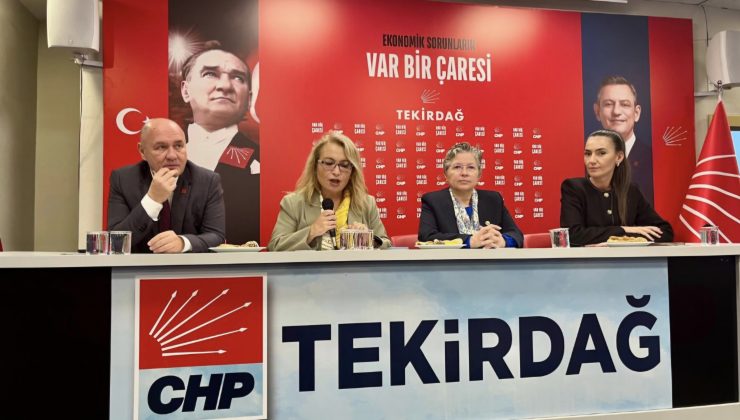 CHP’den Tekirdağ’da Demokrasi ve Dayanışma Buluşması
