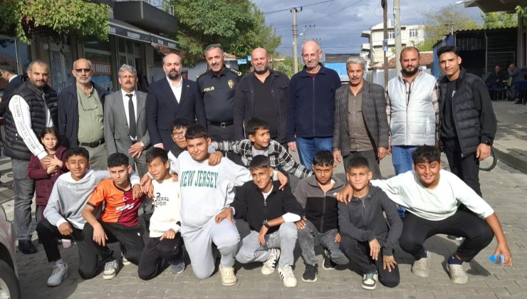 Emniyet Müdürü Turanlı’dan Turan Mahallesinde Anlamlı Mesaj;”Kendinizi Kentinizi Geleceğinizi Kurtarın”
