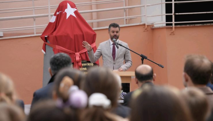 Çorlu Atatürk İlkokulu Atatürk Büstüne Kavuştu