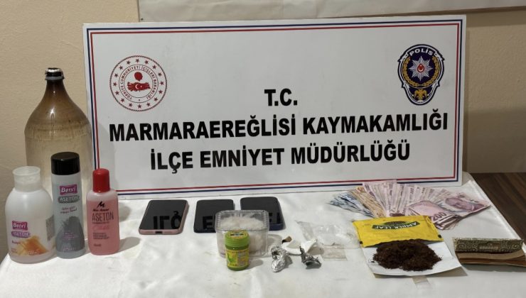Tekirdağ’da Uyuşturucu Operasyonu: Sokak Çetelerine Bir Darbe Daha