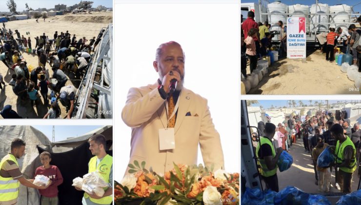 Cansuyu Derneğinin 14 Tırlık Yardım Konvoyu Gazze’ye Gönderildi