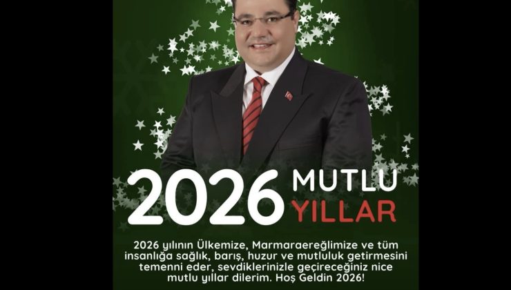 Marmaraereğlisi Belediye Başkanı Mustafa Onur Bozkurter 2025’de Hizmet Rekoru Kırdı