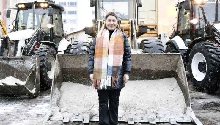 Malkara Belediyesi Karla Mücadelede Teyakkuzda