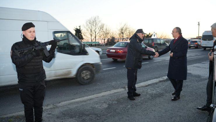 Vali Soytürk 2025 Yılının Son Gününde Görevi Başında Bulunan Personeli Ziyaret Etti